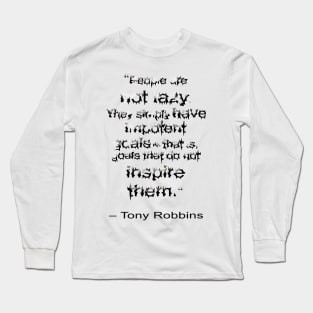 NLP Meaning People are not lazy Long Sleeve T-Shirt